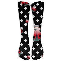 Ladybug Logo Cool Knee High Socks Long Athletic Sport Socks.
