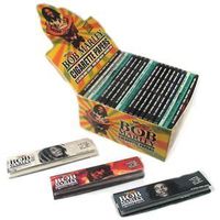 10 Pack Bob Marley King Size Cigarette Rolling Papers with Zig Zag 100mm Rolling Maching