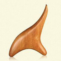 REFIT 2Pcs Fragrant Wood Foot Massager Reflexes Acupuncture Meridians Scraping Lymph Relaxing Muscles Relieving Pressure Acupoint Bar