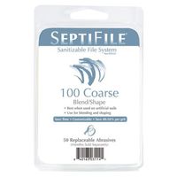 BACKSCRATCHERS Coarse 100 grit SeptiFile Refills - Set of 50