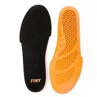 Anti-Fatigue Technology Replacement Insole for Men & Women,Best Shock Absorption Cushioning Flat Feet/Dynamic Arch/Foot Pain,Orange(Medium, Men 8-9 / Women 9-10 US)