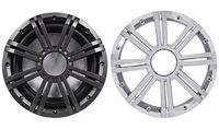 Kicker 41KMW104LC 10" 300W Marine Subwoofer Sub KM10 KMW10+Chrome Grille