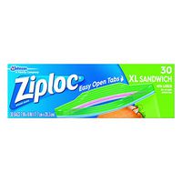 Ziploc Sandwich Bags, Extra Large-30 ct