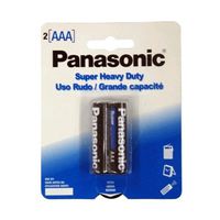 Panasonic AAA Batteries - 2 Battery Pack