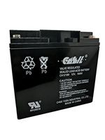 2 Pack 12V 18AH T1 for Golden Alante DX GP-204 Powerchair Gp160 LiteRider Alante LT GP215 Gruber Power GPS 12180, GPS18 GRX-1200R CART TEK GS Portalac PE12V17B1 Empire Scientifi GT Tsunami Scooter