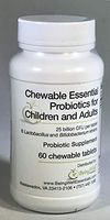 Chewable Essential Probiotics - 60 Chewable Tablets