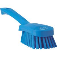 Vikan 41903 Heavy Duty Sweep Hand Brush, Polypropylene, Polyester Bristle, 10", Blue