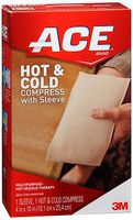 Ace Hot & Cold Compress with Sleeve - 1 Each, Pack of 6