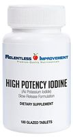Relentless Improvement Potassium Iodide 180 Tablets