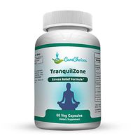 TranquilZone - Anxiety & Stress Relief Supplement -Natural Herbal Formula Support Calm and Relaxed Mind, Restful Sleep and Positive Mood with Ashwagandha, L-Theanine, GABA, Lemon Balm & More
