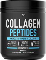 Collagen Peptides Powder | Non-GMO Verified, Certified Paleo Friendly and Gluten Free - Unflavored (16oz Jar)