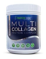 Advanced Multi Collagen Protein Complex (63 Servings), Premium Blend of Hydrolyzed Collagen Type I, II, III, V & X for Youthful, Radiant, Skin, Hair & Nails Plus Joint Support - Unflavored