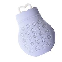 Radorock Portable Hand Warmer Silicone Hot Water Bottle, Convenient Microwave Heating Leakproof for Pain Relief Outdoor Sport