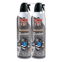 Dust-Off Products - Dust-Off - Disposable Compressed Gas Duster, 3.5oz Can - Sold As 1 Each - Blows Away dust and lint. - 100% Ozone Safe. - Trigger Controls Spray Power. - Slip-on Extender. -