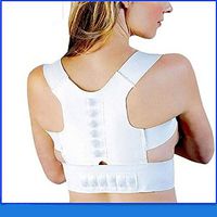 Magnetic Posture Corrector Women Orthopedic Lumbar Support Belt Correct Posture Brace 12 Magnets