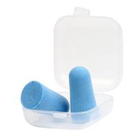 NszzJixo9 Soft Foam Ear Plugs Tapered Travel Sleep Noise Prevention Earplugs Improve Sleep Hearing Protection Hearing Sleeping Snoring Work Travel and Loud Event (Sky Blue)