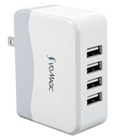 I/O Magic 4-Port USB Hub with 2.1 Amp and 1 Amp Ports (I012P06DC4)
