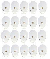 TENS/EMS Professional 20 Electrode Pads Combo Set - 10 of (2x2 in) & 10 of (2x4) Pregelled Tens Pads 100% Satisfaction Guarantee