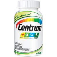 Centrum Adult (200 Count) Multivitamin / Multimineral Supplement Tablet, Vitamin D3