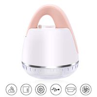 PDTO Clothes Sweater Shaver Lint Fuzz Pill Trimmer Rechargeable, Portable Fabric Fuzz Remover Sweater Clothes Lint Shaver Pill, White (#2)