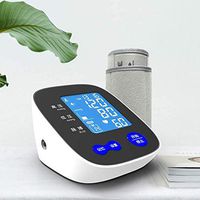 QIYUE Blood Pressure Monitor Upper Arm, 120 Reading Memory, 2 User, FDA Certified, Automatic Blood Pressure Cuff, Digital BP Meter with Large LCD Display & Carrying Case for Home Use