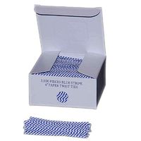 2000 Pack of Blue Stripes Twist Ties. 4 Inches Bag Ties by Amiff. Paper Twist Ties for cellophane Bags, Food and Party Bags. Paper Coated Ties. Bendable Multi-Function Strong Wire Ties for Tying Gift