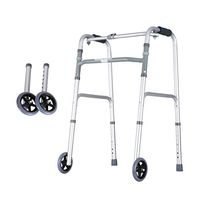 Walkers Adjustable Elderly Elderly Armrests Rehabilitation Crutch Rest Chair Aluminum Alloy Disabled Person Walking Rehabilitation Equipment (Color : Silver, Size : B)