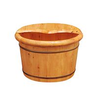 Foot Tub,Household Solid Wood Foot Bath Barrel,Cedar Barrels,Foot Washing Barrels,Foot Spa Wooden Tub,Relieve Muscle Pain and Fatigue