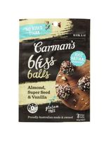 Carmans Almond Seed Vanilla Bliss Ball 80g x 8