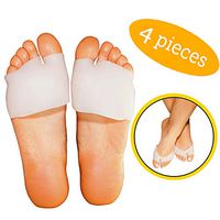 Half Toe Sleeve Metatarsal Pads- Bunion Cushion - Forefoot Cushion, Foot Pain Relief Pads, Callus Cushion, Metatarsal Support for Men and Women