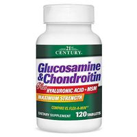 21st Century Glucosamine and Chondroitin Plus Tablets, 120 Count