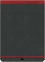Flexbook Notepad with 160 Ruled perforated pages 85gms - Color: Red - Size: 8-1/4" x 11"