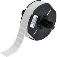 Brady B33-59-486 Label, Matte Metallized Polyester with Permanent Rubber-Based Adhesive, 0.500" H x 1.000" W, 2500/Roll (Pack of 2500)