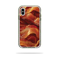 MightySkins Skin Compatible with LifeProof Next iPhone Xs Max Case - Bacon | Protective, Durable, and Unique Vinyl Decal wrap Cover | Easy to Apply, Remove, and Change Styles | Made in The USA
