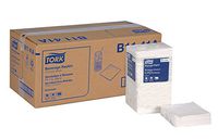 Tork Universal B1141A Beverage Napkin, 1-Ply, 1/4 Fold, 9.38" Width x 9.38" Length, White (Case of 8 Packs, 500 per Pack, 4,000 Napkins)