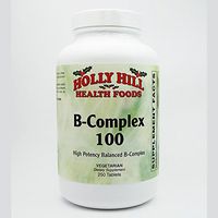 Holly Hill Health Foods, B Complex 100 Vegetarian Formula, 250 Tablets