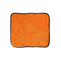Super Thick Plush Microfiber Cleaning Cloth Car Care Wax Polish Detailing Towel - Orange SoundsBeauty