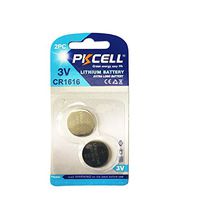 CR1616 3V Lithium Coin Cell Batteries For Car Remote (2pc 1card)