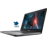 Dell Flagship Inspiron 15.6" FHD 1920x1080 Touchscreen Laptop PC AMD A12-9700P Quad-Core Processor 8GB DDR4 RAM 1TB HDD AMD Radeon R7 Graphics Backlit-keyboard DVD-RW Windows 10- Gray