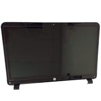 15.6'' HD 1366x768 LCD Panel Replacement LED Screen Display with Touch Digitizer and Bezel Frame Assembly for HP Notebook 15-R015DX 15-R017DX 15-R021NR P/N: 764877-001