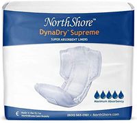 Northshore DynaDry Supreme Liners, Large, Pack/28