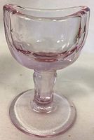 Eye Wash Bath Cup Rinse - John Bull - American Made - Mosser Glass USA (Heatherbloom)