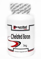 Chelated Boron 3mg 200 Capsules ~ Renevitol