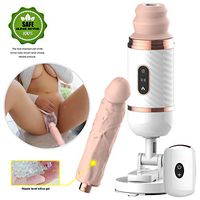 Powerful Cordless Waterproof Thrusting Massager with Heating Modes and Suction Cup Female Soft Massage Toy Automatic Thrusting Dillos Beginner Sticker,Self Pleasure Toys, T-Shirt