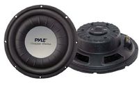 2) PYLE PLWCH12D 12" 2400W Shallow-Mount Car Audio Subwoofers Slim Subs Woofers