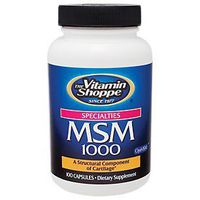 MSM 1000 1000 MG Capsules by The Vitamin Shoppe