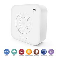 White Noise Machine, White Noise Sound Machine, High Fidelity 9 Natural and Soothing Sounds Machine, Portable Sleep Sound Therapy Machine with Baby Soothing Night Light for Home, Office, Baby, Travel