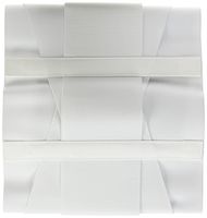 Bilt-Rite Mastex Health 10 Inch Criss-Cross Support with Straps, White, 4X-Large