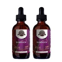 Earth's Love - Burdock Alcohol-Free Herbal Extract Tincture, Super-Concentrated Organic Burdock (Arctium Lappa) Dried Root (2x4 Fl Oz)