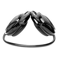 Granvela R22 Compact Aound Back of Head Bluetooth Wireless/MicroSD(TF) Mp3 Player/FM Radio Sports Headphones,Music Streaming and Call Answering -Black